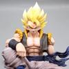 23cm/9.06in Anime Dragon Ball Figure Gogeta Action Figures Pvc Statue Desktop Ornamen Collection Model Toys Gifts Round Sensory Compression Bouncy
