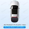 For Tesla Model YL 3 Y Juniper Highland 2025-2017 Upgraded Sunshade Side Window Shade Cover Windshield Sun Visor Privacy CampingWindshield Sunshades