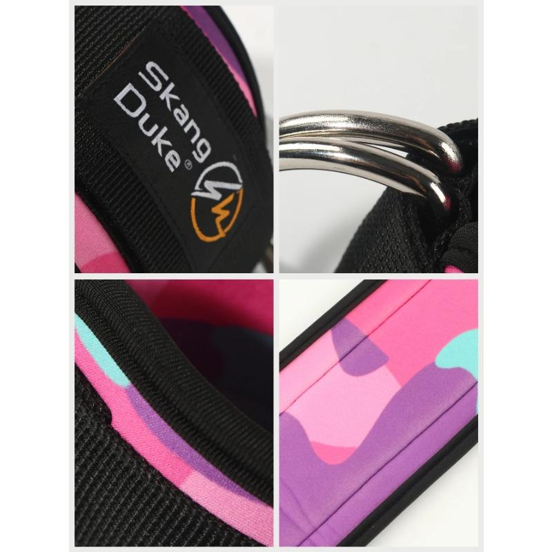 1 Piece Adjustable D-ring Ankle Strap for Cable Machines Comfortable Ankle Strap for Hip and Leg Muscle Strength Training In The Gym