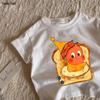Pure Cotton Japanese Cartoon Star T-shirt for Small & Medium Children