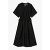 STUDIO TOMBOY Short Sleeve Dress With Ribbon Detail Back Open 9106241210