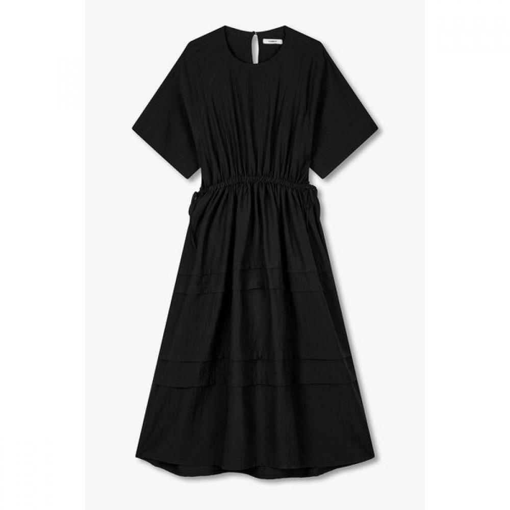 STUDIO TOMBOY Short Sleeve Dress With Ribbon Detail Back Open 9106241210