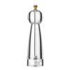 1pcs Manual Round Head Pepper Sea Salt Grinder Acrylic Acacia Wood Grinder Ceramic Core Kitchen Tools