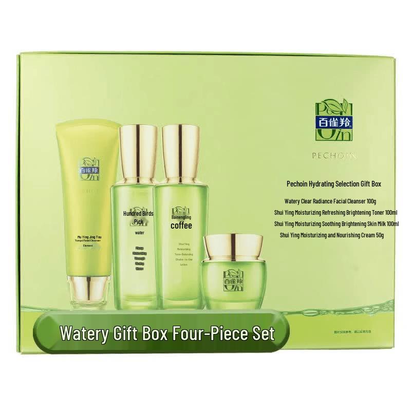 PECHOIN Aqua Hydration 4-Piece Skincare Gift Set