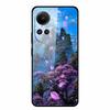 Tempered Glass Case For Oppo Reno10 Pro Cover Reno 10 5G Fashion Hard Back Cover for Oppo Reno 10 Pro 5G Reno105G Case Lion Capa