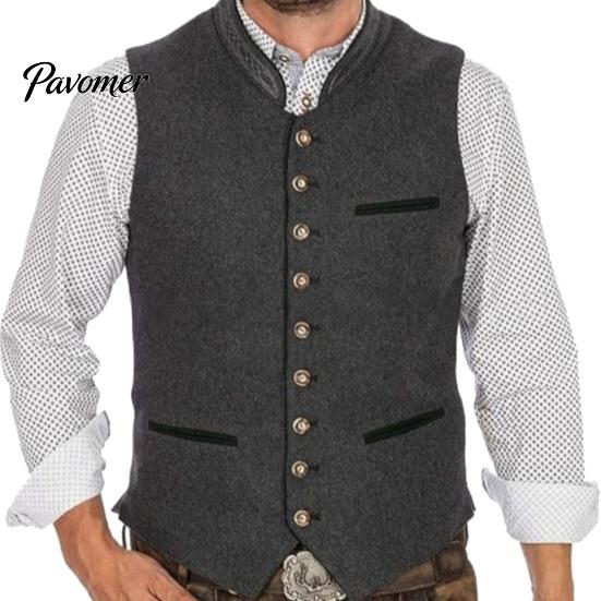 Bavārijas Oktoberfest kostīma veste vīriešu vestei
