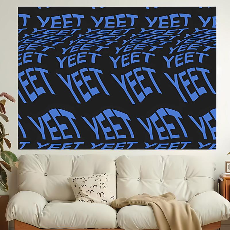 1pc Jey Uso Yeet Tapestry, Living Room, Bedroom, Office, Party Decor, Ideal Festive Gift