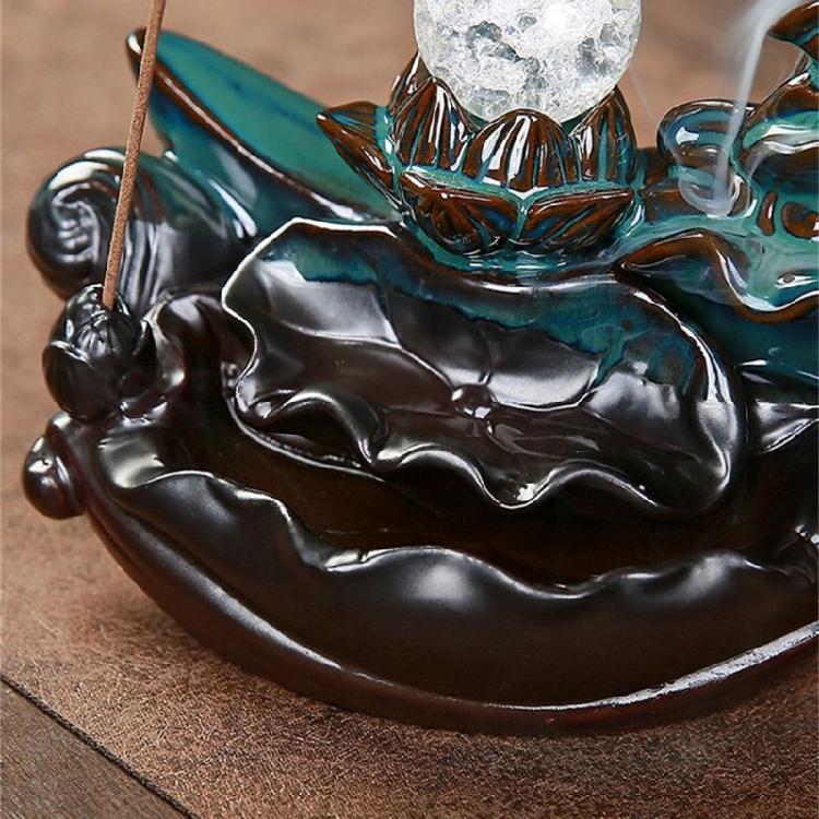 Waterfall Incenses Holder Backflow Ceramic Incenses Burners Porcelains Censer Incenses Stick Stand
