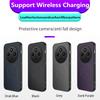 Carbon Fiber Pattern PU Leather Silicone Phone Case For Poco M6 4G M6 Plus M7 5G Magnetic Wireless Charging Soft Back Cover Case