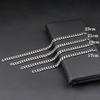 Classic 4 Sizes Cuban Chain Bracelet For Men Stainless Steel Link Braslet Locomotive Cool Riding Hand Accessories Pulsera Homme