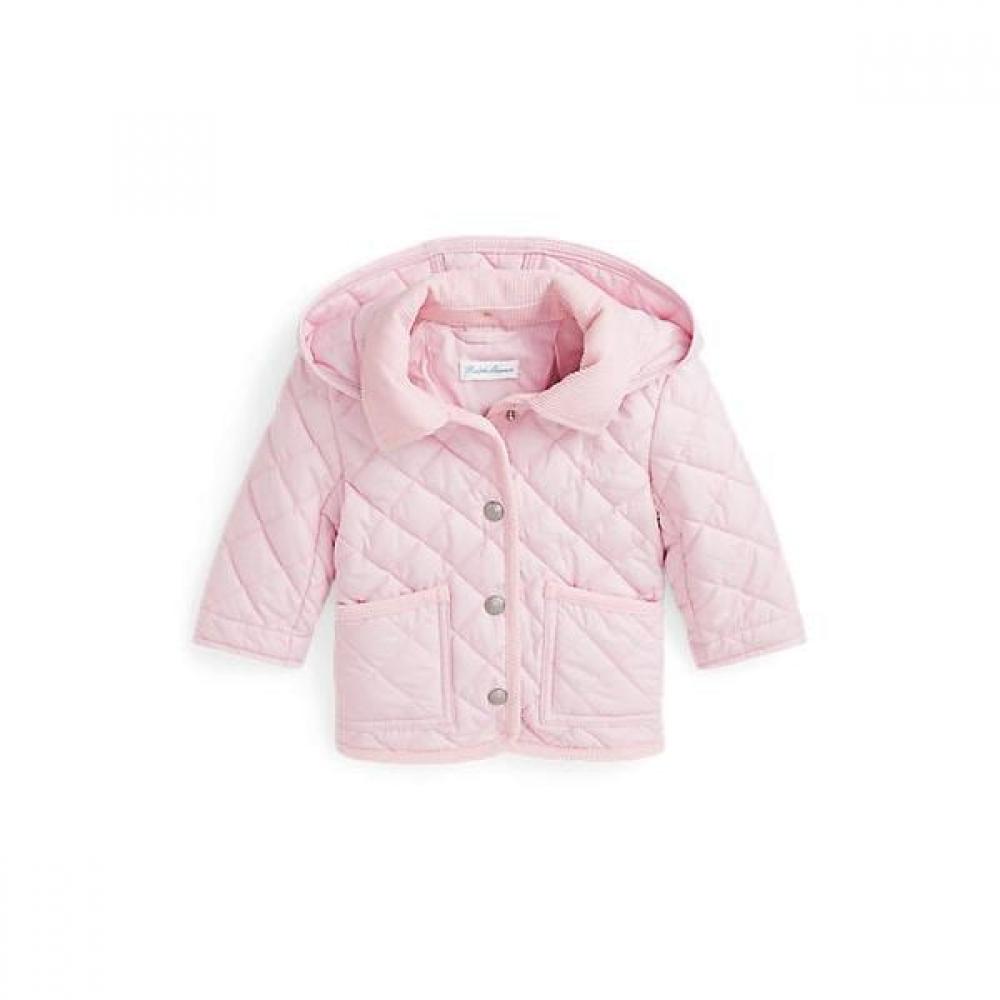 Ralph Lauren Baby Girls  Quilted Water Repellent Jacket Cwpootwf2820012650 12M
