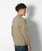 Snow Peak PRO. SW-25SU401 Soft Cotton Logo Long Sleeve T-Shirt, Size L, Perfect for Festivals, Camping, and Outdoor Activities