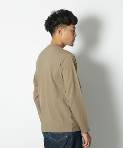 Snow Peak PRO. SW-25SU401 Soft Cotton Logo Long Sleeve T-Shirt, Size L, Perfect for Festivals, Camping, and Outdoor Activities
