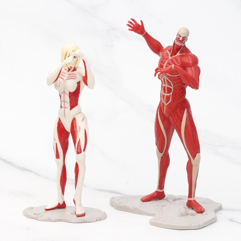 Attack on Titan Models: Female Titan, Beast Titan, Mikasa, Eren, Levi, and More (8 Types)