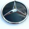 TVE4  For Mercedes-Benz W164 ML-class Before 2013 185mm 3D ABS logo The front grille star logo badge mirror bottom