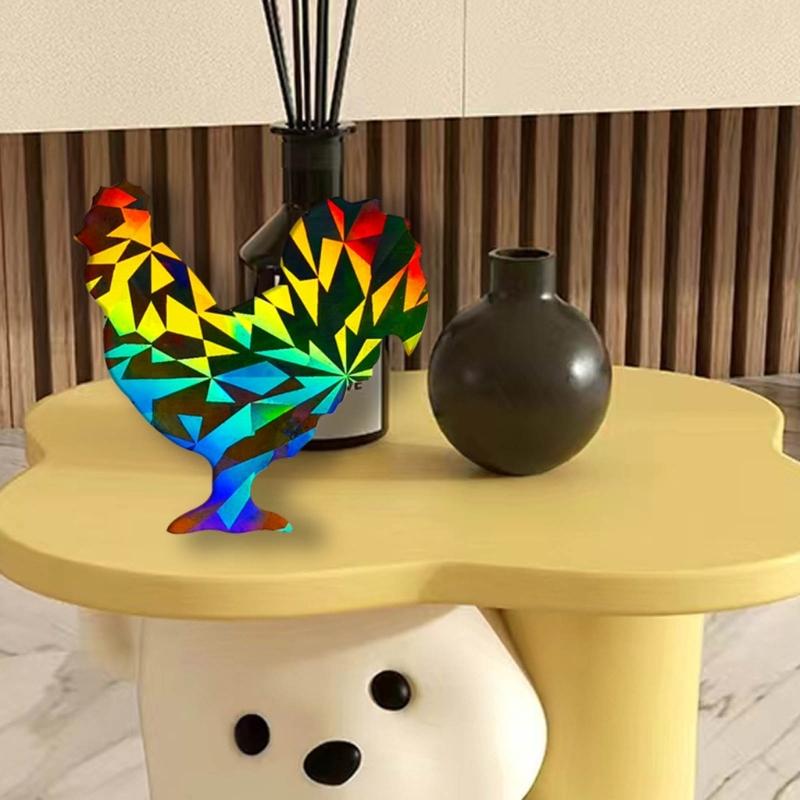 3D Rooster Animal Figurine Silicones Candle Molds for Candle Soap Making Gypsum Decoration Cement Clay Silicones Molds