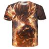 Summer Fashion Anime Dragon Ball Son Goku 3D Print Kids Casual T-Shirt Boys Girls