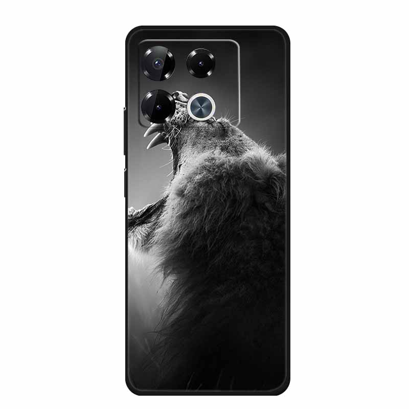 

For Infinix Note 40 Pro Case Note40 Pro Plus Phone Cover Black Silicone Soft Case For Infinix Note 40 Pro Plus Back Cover Case Note 40 Pro 5G