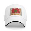 Sandwich Baseball Cap for Men & Women, 3-Layer Contrast Design Adjustable Hat, Lightweight Durable Cap