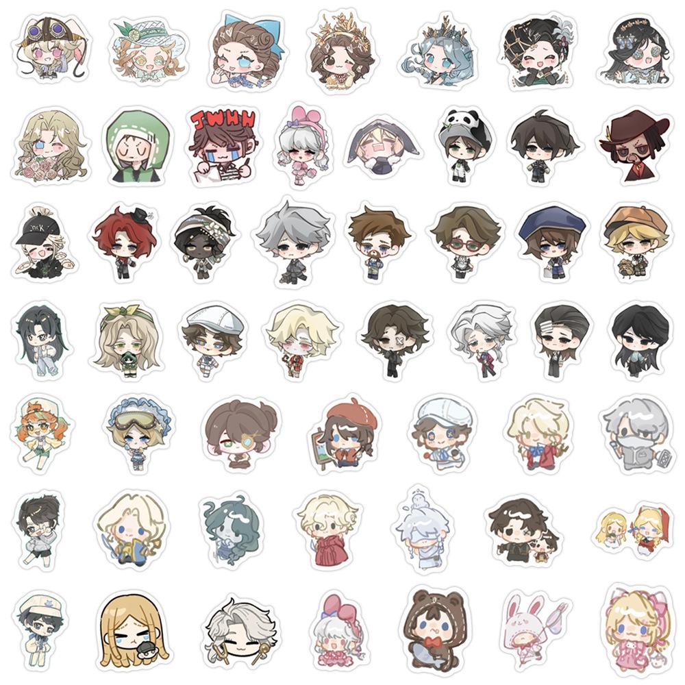 105 New Identity Fifth Q-version Graffiti Stickers Decorate Refrigerator Water Bottle Skateboard DIY Stickers