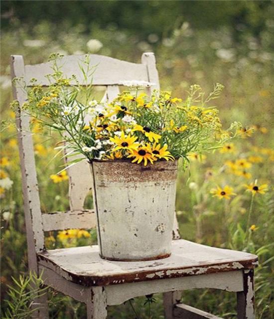 RUOPOTY DIY Frame Painting By Numbers Flower Acrylic On Canvas Wall Art Picture By Numbers For Living Room
