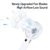 Handheld Fan Portable Mini USB Hand Fan 3600mAh Rechargeable Stepless Speed Control Display Nightlight