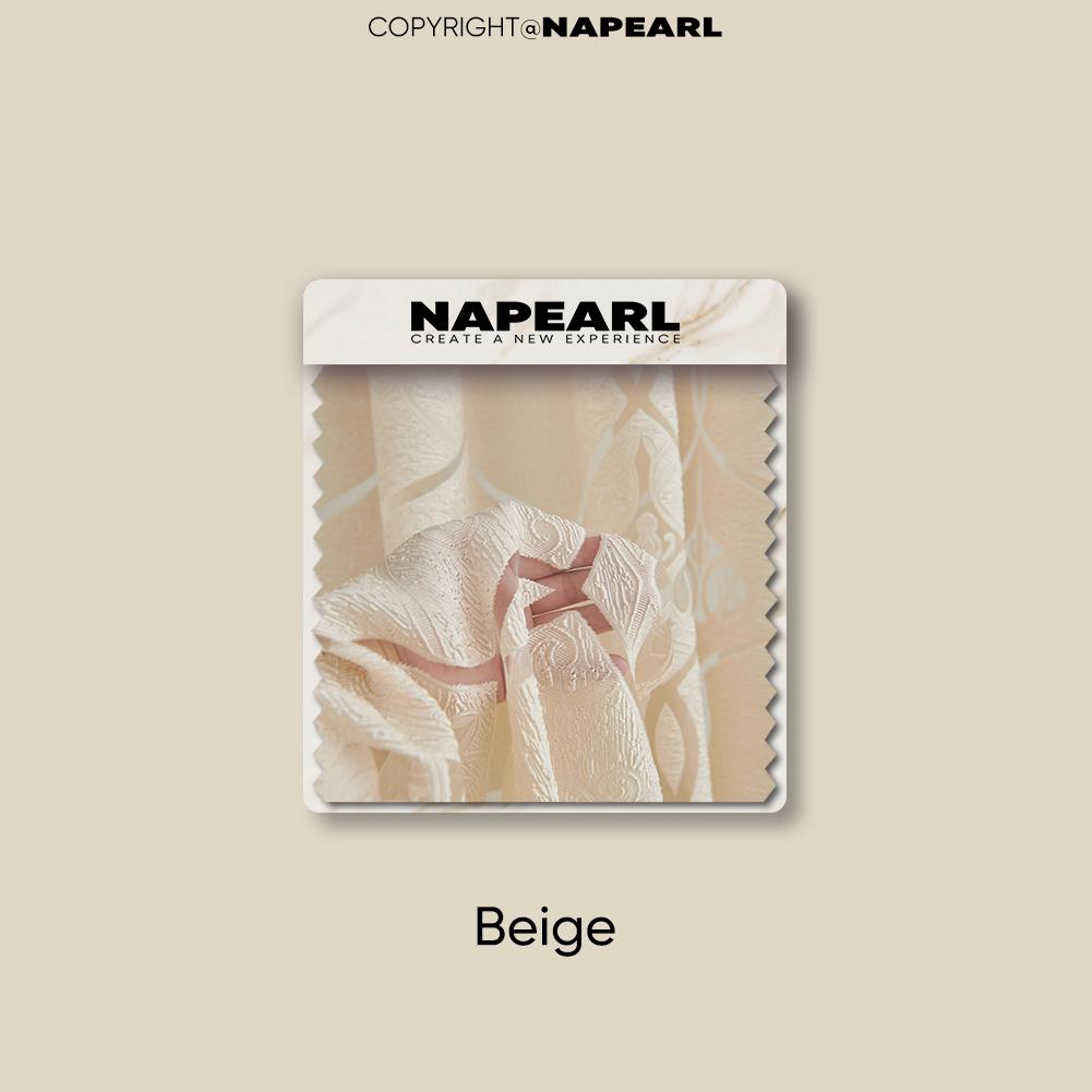 1 PZ NAPEARL Tenda Trasparente Per Finestra Jacquard Design Europeo Fiori Tulle Tenda Per Soggiorno Per La Decorazione Domestica