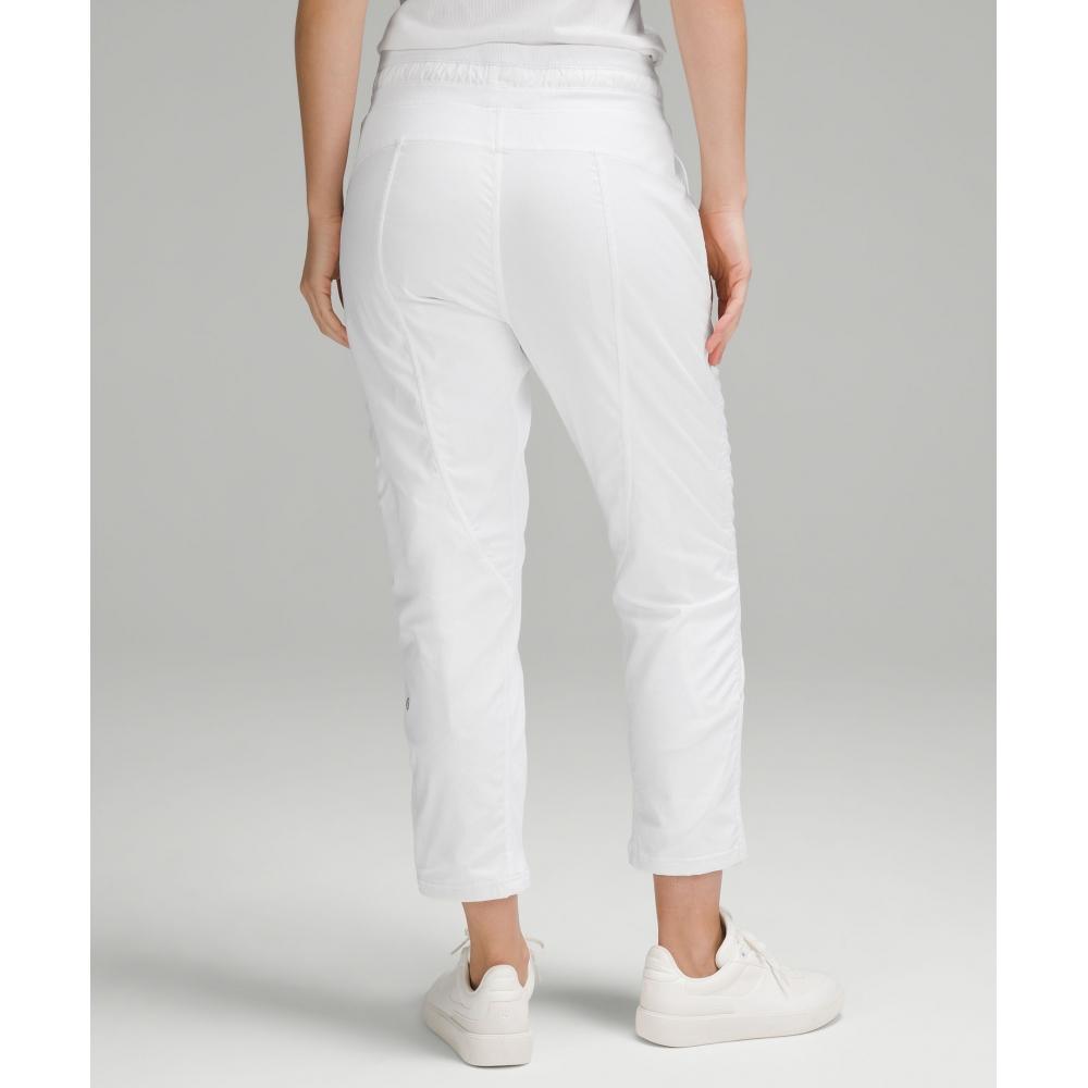 Lululemon Dance Studio Mid Rise Cropped Pant White