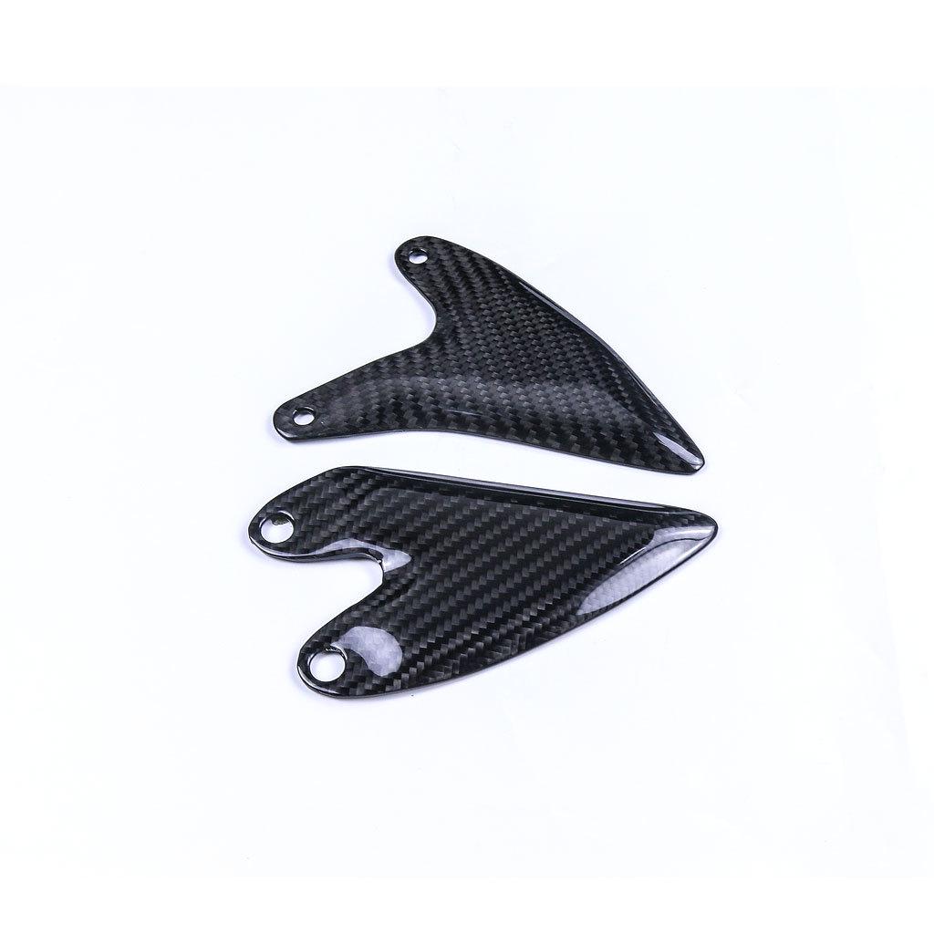 Protection de repose-pieds en fibre de carbone Kawasaki Ninja 400 (2018+)