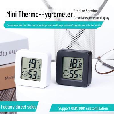 Smiley Mini termometro e igrometro per interni con retro adesivo magnetico