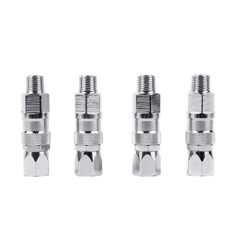 1/4-Inch Airless High Pressure Spray Hose Swivel Joint Suitable For Paint Sprayer Stainless Steel Tool Parts Accessories