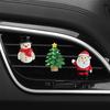 Auto Diffusor Lüftungsschlitze Auto Diffusor Schneeflocke Öl Legierung Lüftungsschlitzclip Tragbarer Lufterfrischer Aromatherapie Öl Diffusor für jedes Alter