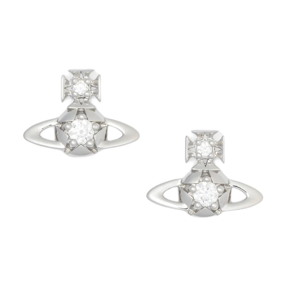 

Vivienne Westwood Spherical Design Earrings Unisex earrings Silver 1250952264-002 Basic Packaging-Dust Bag+Box