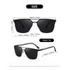 High Quality Pilot Sunglasses Men Uv400 Stainless Steel Frame Sun Glasses Outdoor Retro Driving Eyewear