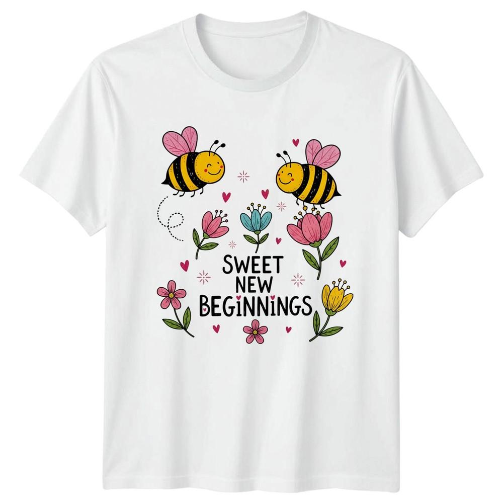 Sweet New Beginnings TShirt Unisex Gift For Him And Her S