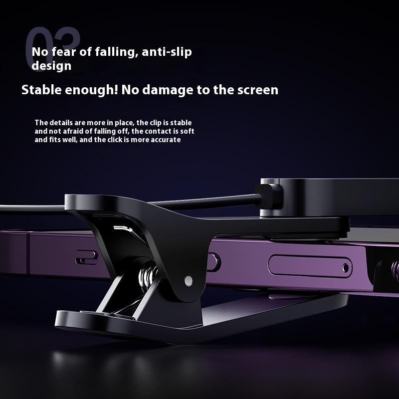 Smartphone Bildschirm Auto-Klicker Simuliertes Fingerklicken Für App Video Live-Streaming Bildschirmberührung Stative Tapper-Gerät