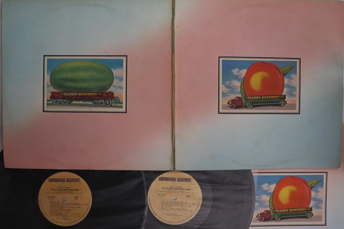 Виниловая пластинка ALLMAN BROTHERS BAND  Eat A Peach 2CP0102 CAPRICORN 1974 США Рок Б/у