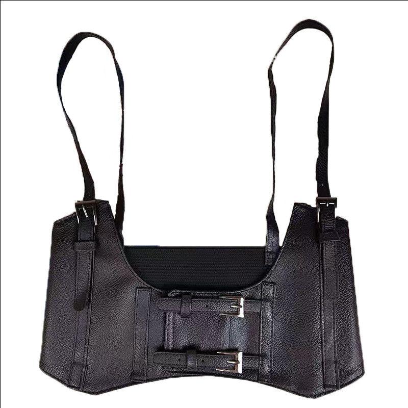 

Женский пояс, модный и универсальный, эластичный пояс для похудения, эластичные подтяжки One Size чёрный