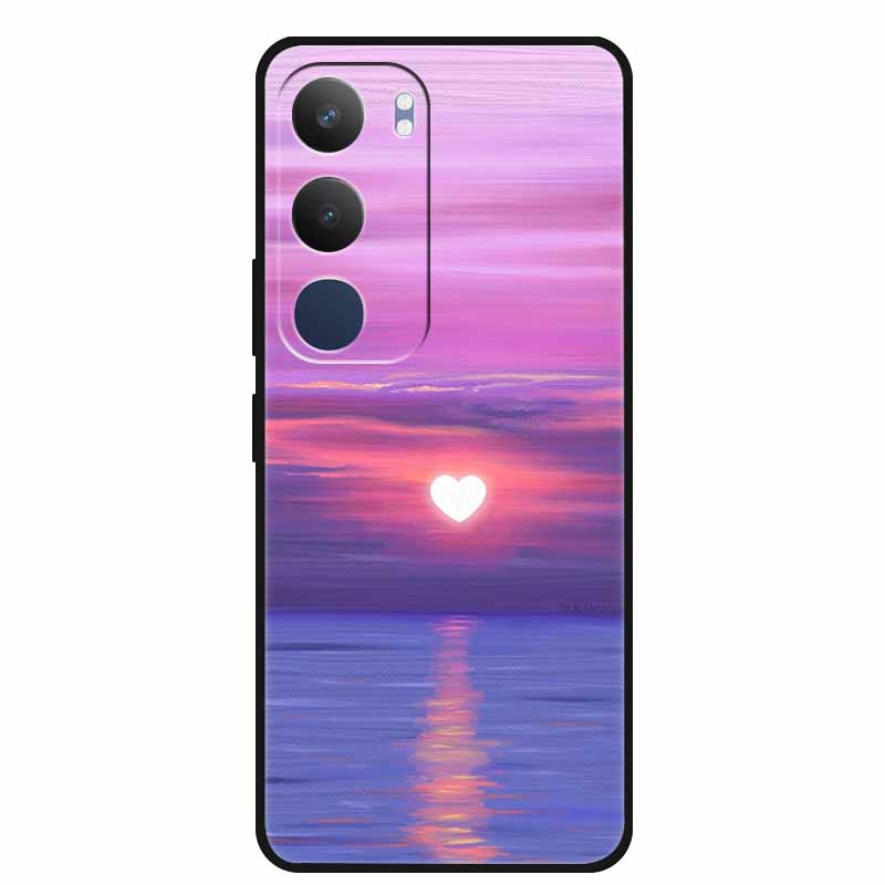 For Vivo Y19s 4G Case TPU Dustproof Coque Shell Black Soft Silicone Case for Vivo Y19s Pro Y 19s 4G Protective Phone Back Cover