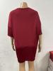 Set Pigiama Donna Casual Solido Colorato Largo Estate 2026 Europeo & Americano