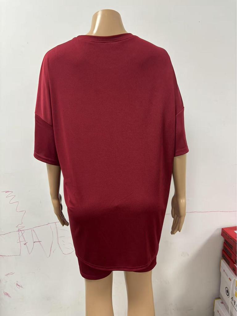 Set Pigiama Donna Casual Solido Colorato Largo Estate 2026 Europeo & Americano