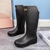 Thick-Soled High-Top Couple Rain Boots for Outdoor Activities