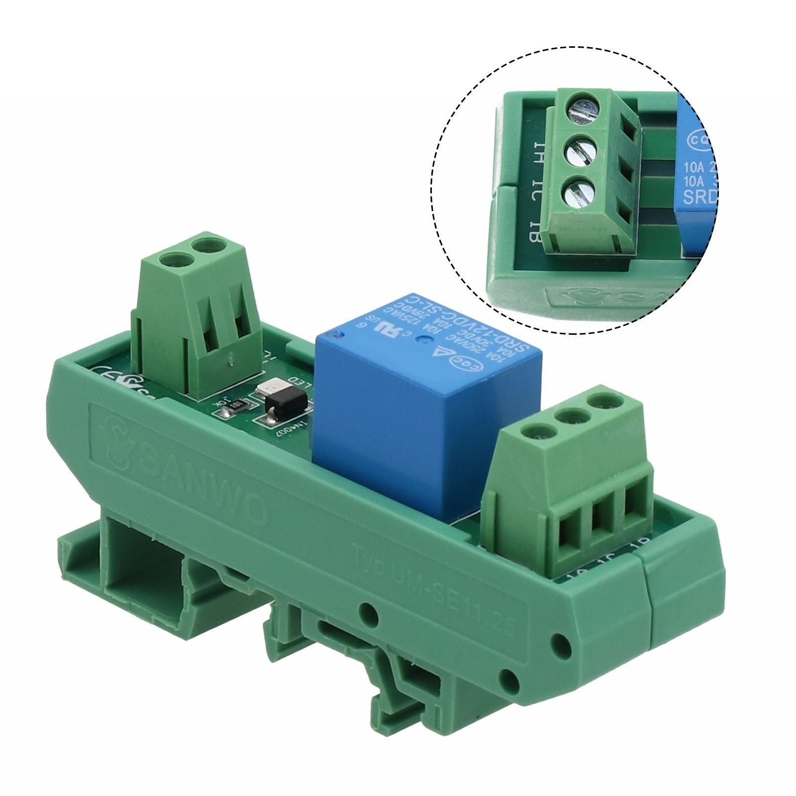 

30VDC 250VAC Relay Board 5/12/24V Relay Built-in MPA Electrical Engineering DC24V
