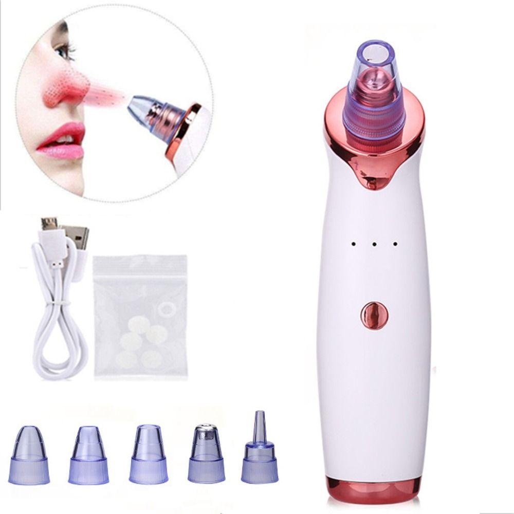 Electric Tool Blackhead Remover Water Cycle USB Rechargeable Pore Cleaner Black Point Removal Vacuum Suction Acne Cleaner