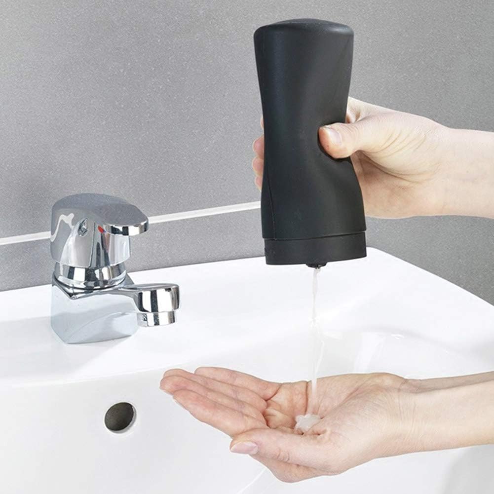 Refillable Dish Washing Dispenser, Silicone Divided Bottle Easy Squeeze Soap Dispenser Hand Soap Bottle Essential Oil Lotion Shampoo, Conditioner,