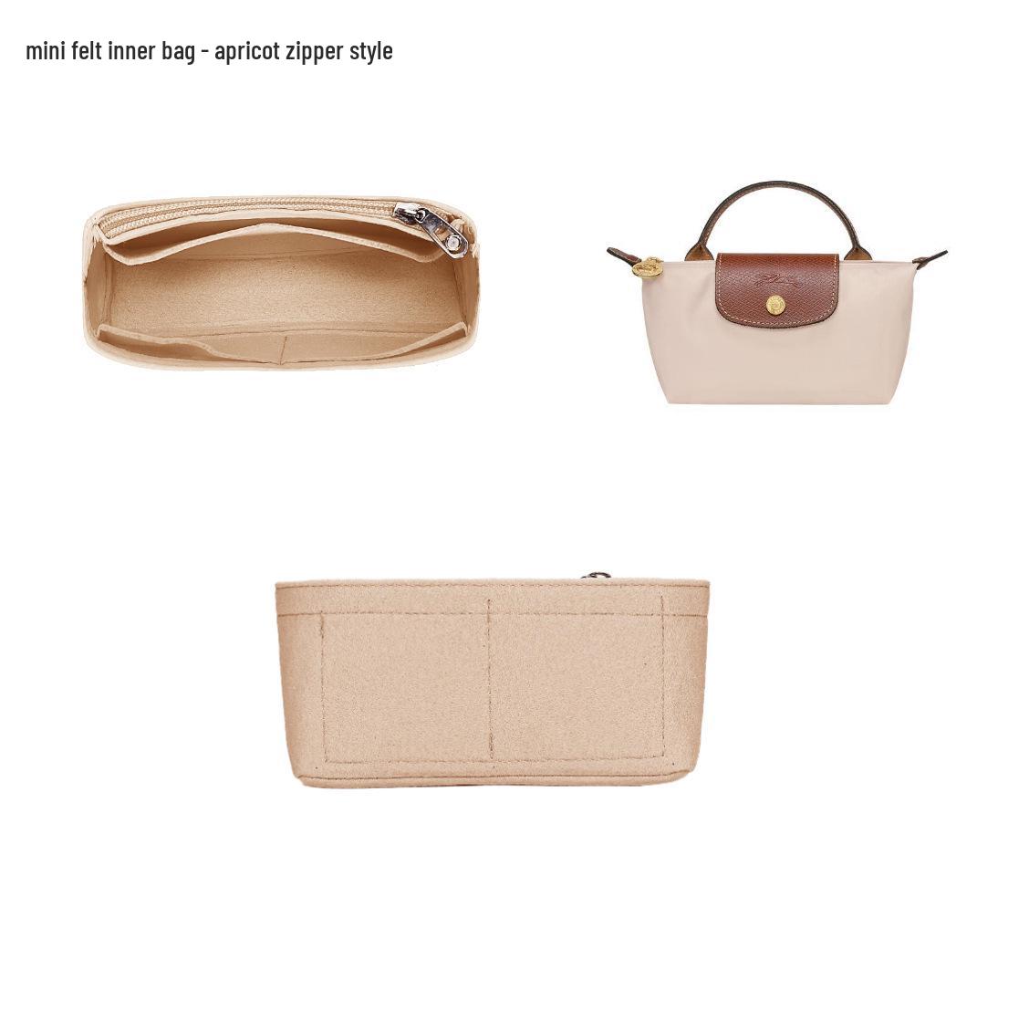 

Ultralight DuPont Paper Thickened Upgrade Storage Bag for LongchamMINI