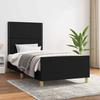 Vidaxl Struttura Letto Senza Materasso Nera 90X190 Cm Tessuto
