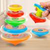 Gyro Folding Flying Stacking Gyroscopes Rotating Toy Launcher Gyroscope Set Party Favor