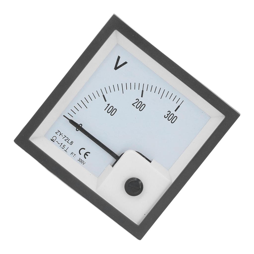 Analog Voltmeter 0‑300V Pointer Volt Meter Panel Needle Voltage Gauge for Equipment
