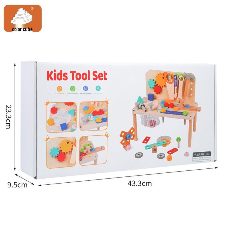 Wooden Busy Board: Multifunctional Activity Table for Toddlers, Bead Maze & Early Education Toy